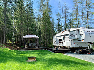 Camping à l'Espace Vert