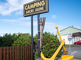 Camping Ancre Jaune - Gaspésie