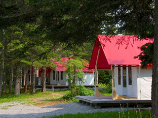 Camping de la Baie-de-Percé