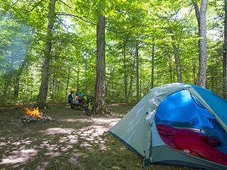 Camping de la réserve faunique de Papineau-Labelle