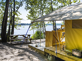 Camping de la Réserve faunique des Laurentides