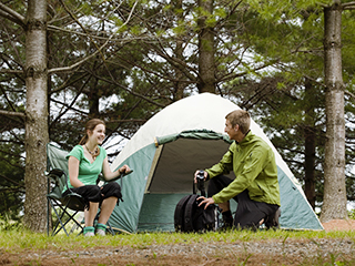 Camping du parc national de Plaisance