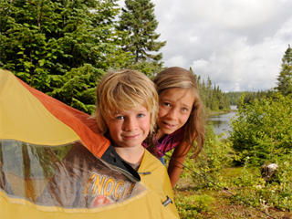 Camping du parc national des Monts-Valin