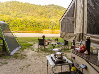 Camping Panoramique | VR et chalets Parkbridge