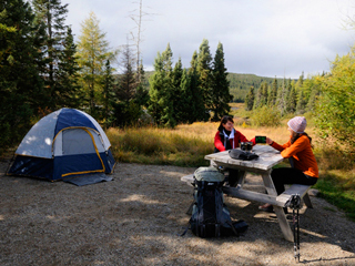 Camping du parc national des Grands-Jardins