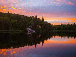 Chalets de la réserve faunique de Port-Daniel