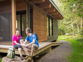 Chalets du parc national des Grands-Jardins