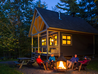 Chalets nature du Parc national du Mont-Orford