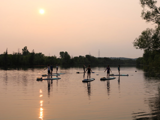 Le centre nautique de la Lièvre