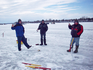 Courchesne Pêche sur glace