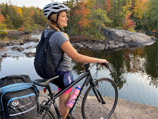 Cyclotourisme dans les Laurentides