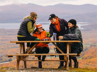 Défi randonnée Helly Hansen à Bromont, montagne d'expériences