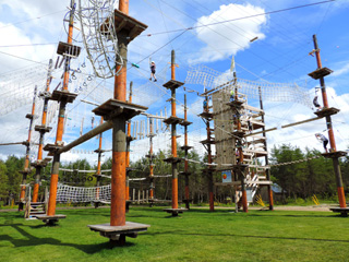 Domaine de la forêt perdue - Labyrinthe suspendu - Mauricie