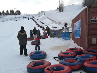 Glissades sur tube du Club Ski Beauce