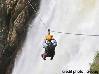 La Tyrolienne - Parc de la Chute Montmorency