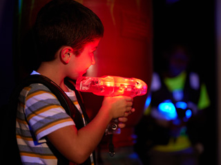 Lasertag et miniputt Invasion