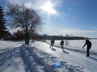 Le Sentier glacé de Magog