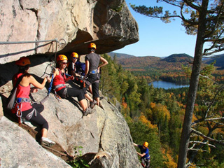 Parc d'Aventure en montagne Les Palissades