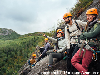 Parcours Aventures - Via ferrata Charlevoix