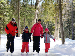 Patinoire extérieure de Saint-Donat (Parc des Pionniers) - Lanaudière