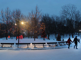 Patinoire réfrigérée du lac aux Castors