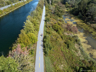 Piste cyclable Soulanges - Parc du canal de Soulanges