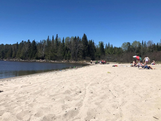 Plage du Lac aux Araignées