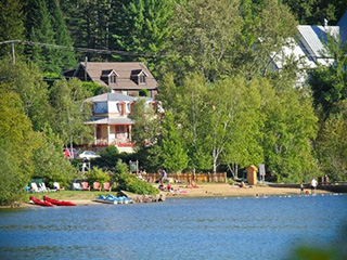 Plage du lac Mercier