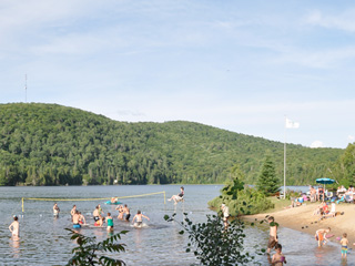 Plage de Lac-Saguay