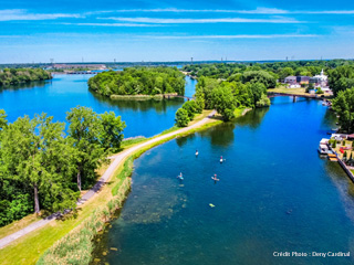 Plage du Parc régional des Îles-de-Saint-Timothée