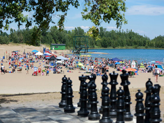 Plage Le Sablon et Shérifville