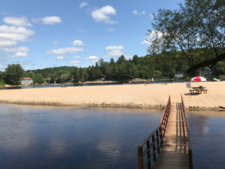 Plage municipale de Brébeuf