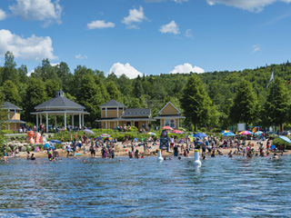 Plage municipale de Saint-Donat (Parc des Pionniers)