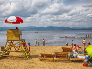 Plage municipale de Saint-Gabriel