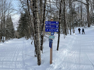 Ski de fond au Parc du Corridor aérobique
