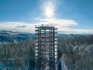 Sentier des cimes Laurentides