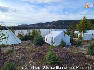 Site traditionnel Innu Kanapeut - Côte-Nord