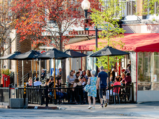 Sortie au centre-ville à Drummondville