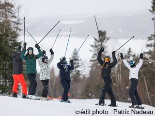 Venez skier en famille au Bas-Saint-Laurent