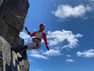 Via ferrata à la Vallée-Bras-du-Nord avec Aventurex