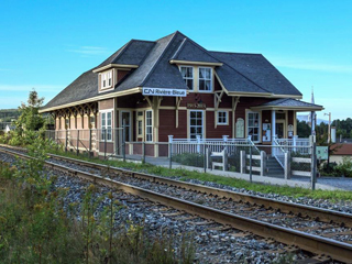 Vieille gare de Rivière-Bleue