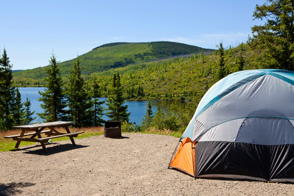 Camping du parc national des Grands-Jardins