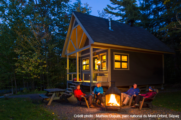 Chalets nature du Parc national du Mont-Orford