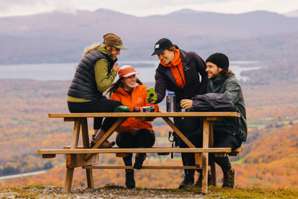 Défi randonnée Helly Hansen à Bromont, montagne d'expériences