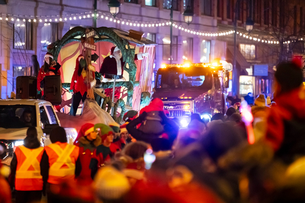 Défilé du Père Noël de Sherbrooke