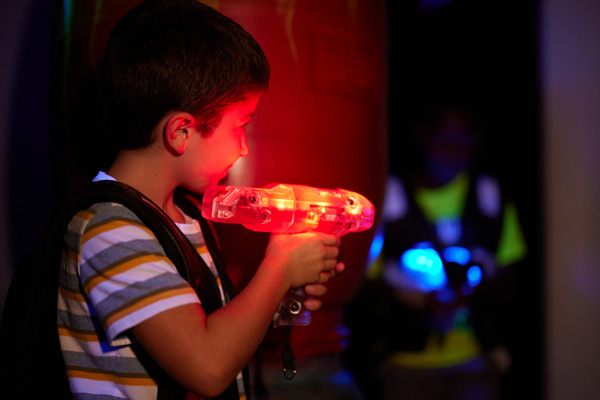 Lasertag et miniputt Invasion