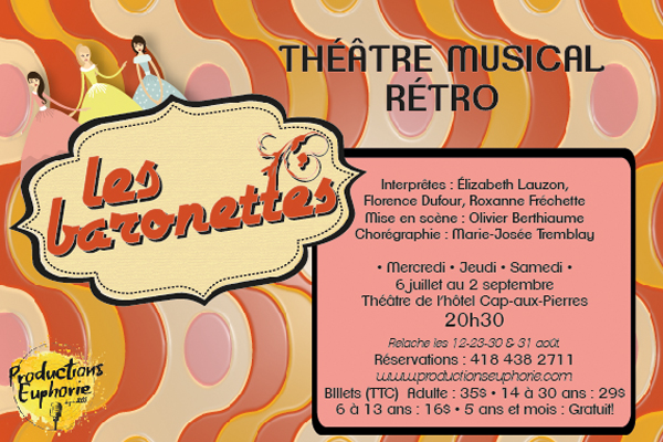 Les BARONETTES, la comédie musicale