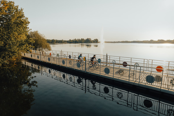 Le réseau cyclable L'Estriade