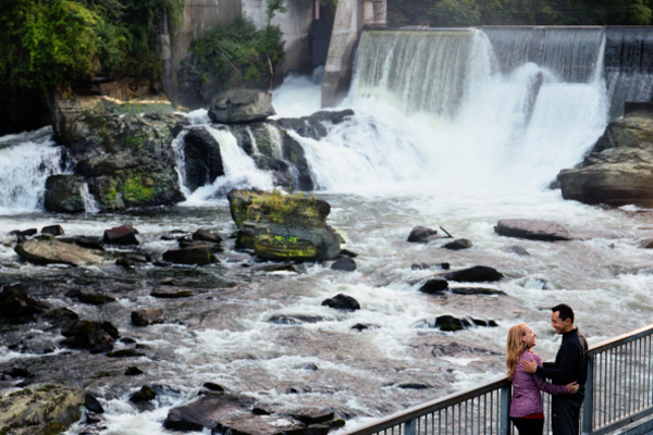 Promenade de la gorge de la Magog