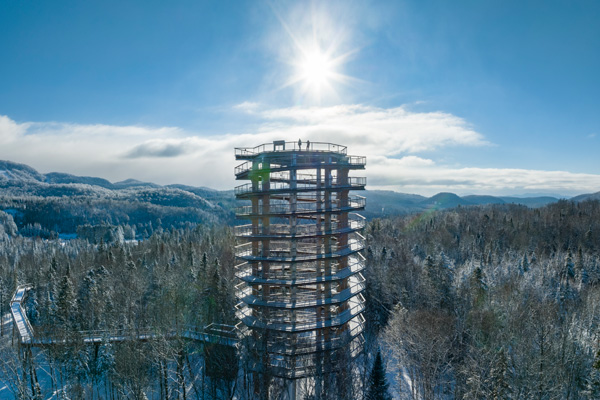 Sentier des cimes Laurentides